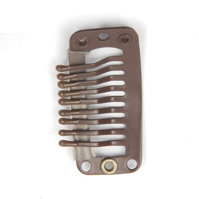 Wig Clips to Secure Wig No Sew,Wig Clips for Hair Extensions,Hair Wig Clips  Hair Extension Clips Set Stainless Steel DIY 8 Teeth Snap Comb Wig Clips