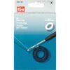 Prym Crochet Rings Plastic Flat,Silver, Ø 36 mm
