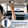 Universal Garage Door Remote Universal Gate Remote Control Cloning Homelink Programmable Learning 4-Button Multi Frequency 280MHZ-868MHZ (Blue)