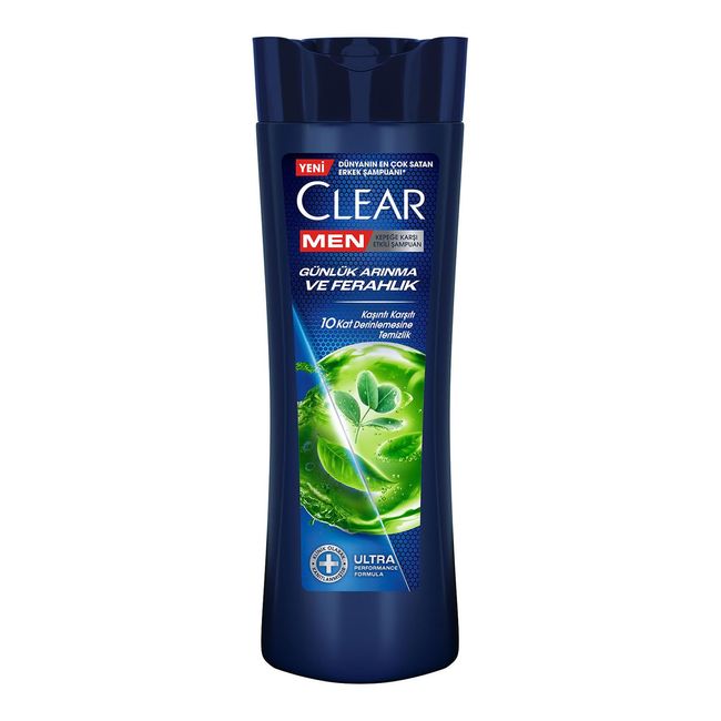 Clear Men Günlük Arınma ve Ferahlık Sedir Ağacı ve Okaliptus Özleri Kepeğe Karşı Etkili Şampuan 350 ml