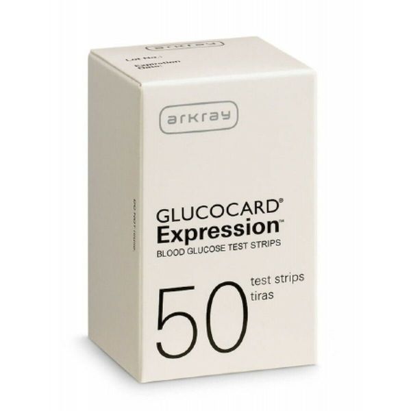 Glucocard Expression Blood Glucose Test Strip - Box of 50