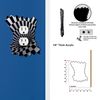 Off The Wall Plates - Black Optical Illusion Decorative Acrylic Electrical Cover - Single Outlet