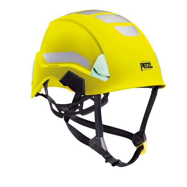 Petzl Unisex's Layer Hi-Viz Headguard, Yellow, UNI