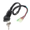 XCSHUS Ignition Key Switch Replacement for Honda 1997-2014 Recon 250