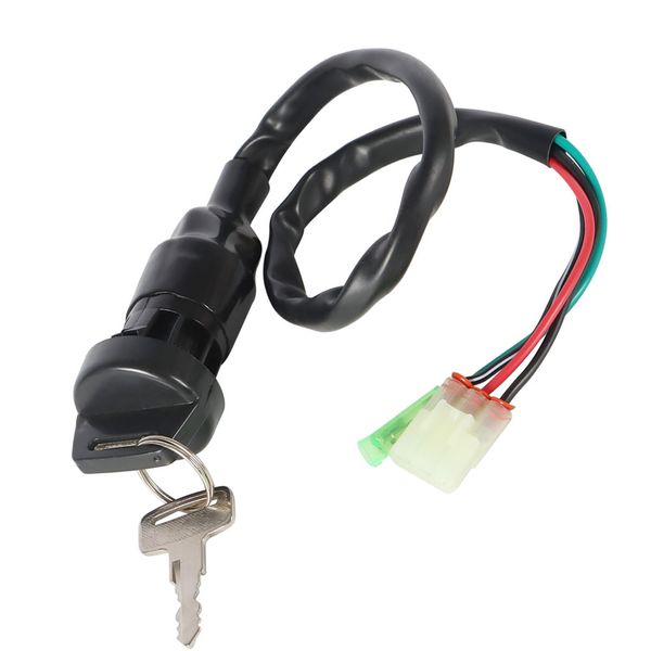 XCSHUS Ignition Key Switch Replacement for Honda 1997-2014 Recon 250