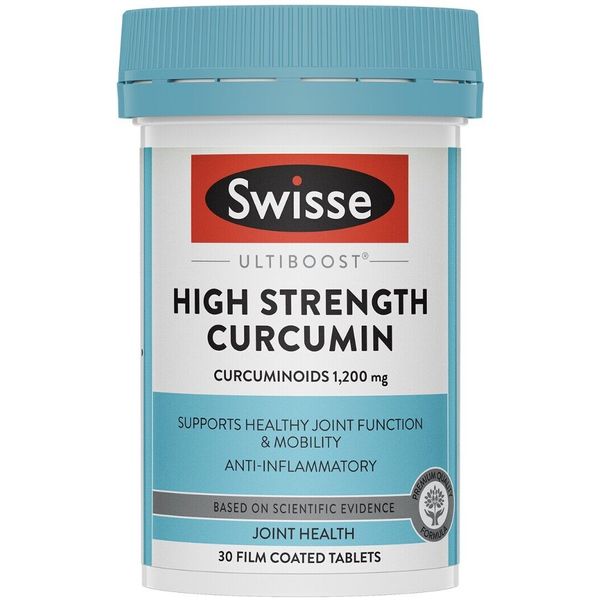 Curcumin 1200mg High Strength 30 tabs Swisse UltiBoost