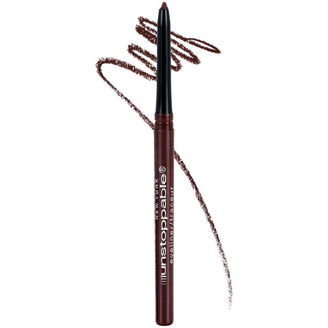 Maybelline New York Unstoppable Waterproof Mechanical Brown Eyeliner, Cinnabar, 1 Count