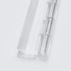 Caterpillar Red Acrylic Hinge 150mm CLEAR, Continous Acrylic Piano Hinges,
