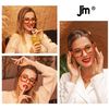 JM 3 Pack Square Reading Glasses, Blue Light Blocking Computer Reader for women men +0.0