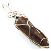 Fairy Cactus Quartz Gemstone Silver Plated Wire Wrapped Pendant
