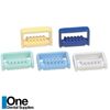 Dental Bur Dispensers - Assorted Color Plastic 5 pcs