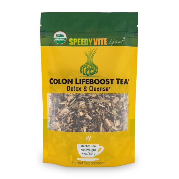 SpeedyVite® Colon LifeBoost® Tea USDA Organic (4oz) Detox &Cleanse