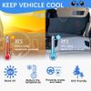 Car Windshield Sun Shade Foldable Front Window Heat & UV Block Visor SUV Truck