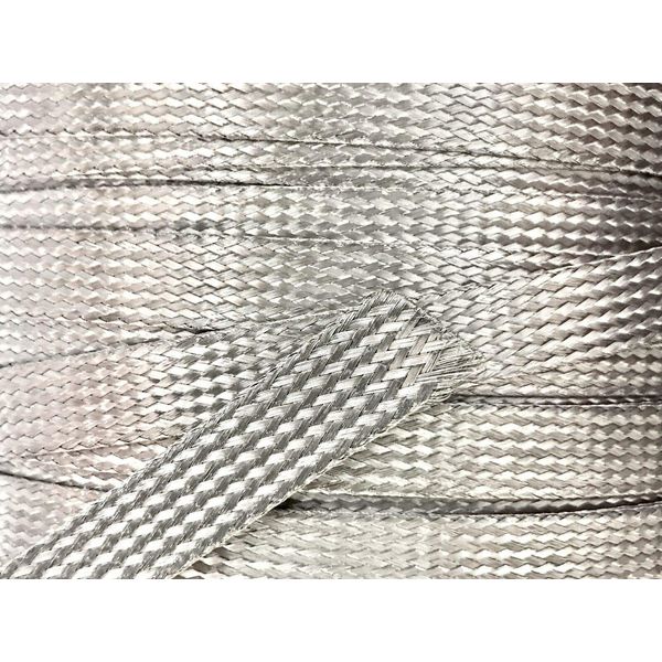 10 FEET 1/2 Braided Braid Stainless Expandable Sleeve Wire Harness Loom