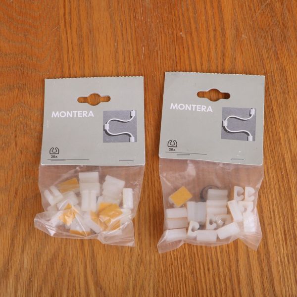 2 Bags Ikea Montera Cable Organizers