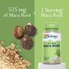 Maca Root Supplement - 100 Vegan Capsules - High Strength Peruvian Maca Root Extract - Lab Verified - Solaray