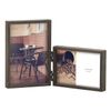 LADONNA LA09-LPD-DBR Interior 2 Sided Frame, Dark Brown 083411