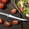 Rada Cutlery Tomato Slicing Knife – Stainless Steel Blade With Aluminum Handle Made in USA, 8-7/8 Inches