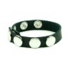 Cock Strap LEATHER  Stainless Snaps Handmade In USA