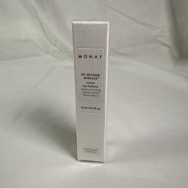 Monat 15ml 30 Second Miracle Instant Eye Perfector  Factory Sealed