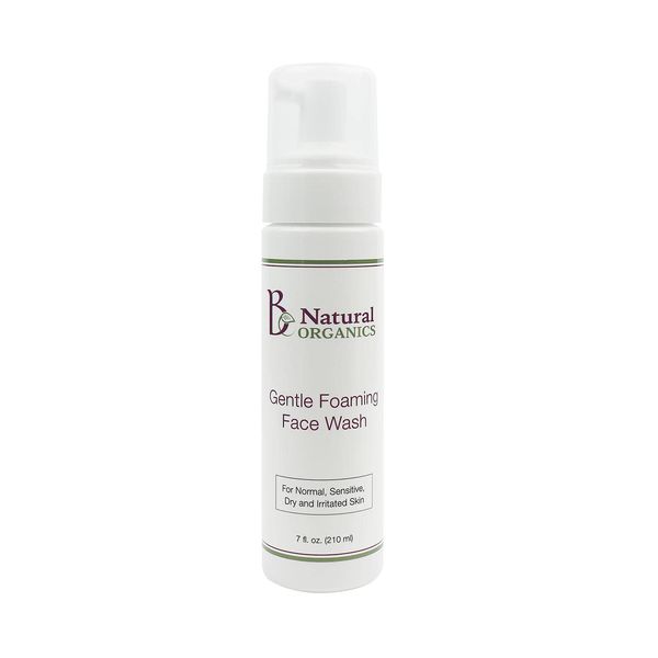 Be Natural Organics Gentle Foaming Face Wash - 7 oz