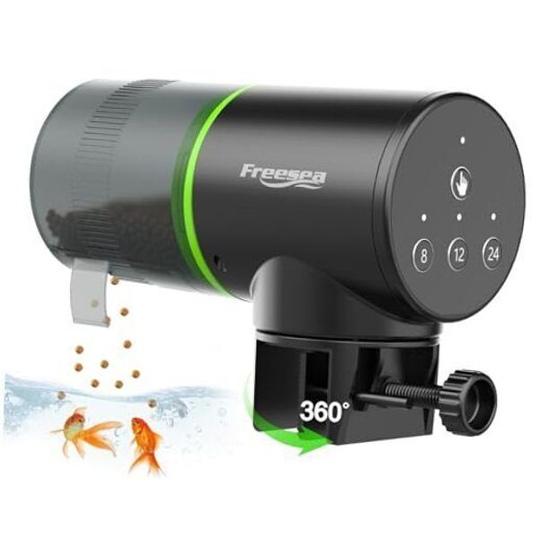 Automatic Fish Feeder for Aquarium: Auto Fish Food Dispenser with Timer 069