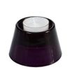 Spaas 6 Conical Tealight Holders, Aubergine