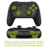 NOT A CONTROL WITH BACK BUTTON - Programmable RISE4 Remap Kit for eXtremeRate Switch Pro Controller (DIY Kit), Upgrade Boat & Redesigned Back Shell & 4 Back Buttons for Nintendo Switch Pro Controller