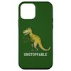 iPhone 12 mini T-Rex...Unstoppable! Inspirational Dino Case