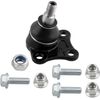 ALL (4) Tie Rod Ends + Both (2) Lower Ball Joints Kit For VW Golf Beetle Jetta