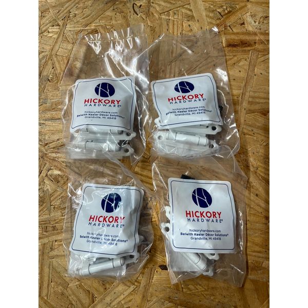 Hickory Hardware 3/8 in Inset Variable Overlay Self-Closing Cabinet Hinge (4-Pk)