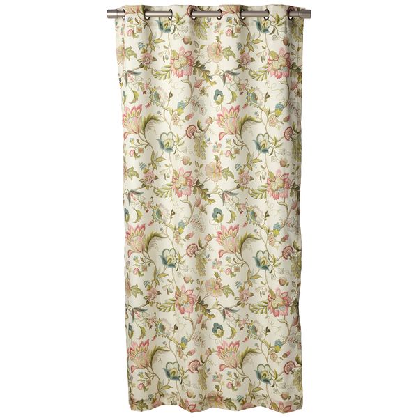Ellis Curtain Brissac Grommet Panel, 50 x 84, Red