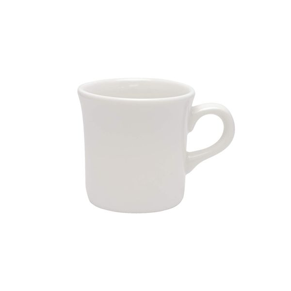 TAMAKI T-908013 Coffee Mug, White, Diameter 3.9 x Diameter 2.9 x Height 2.9 inches (10 x 7.4 x 7.4 cm)