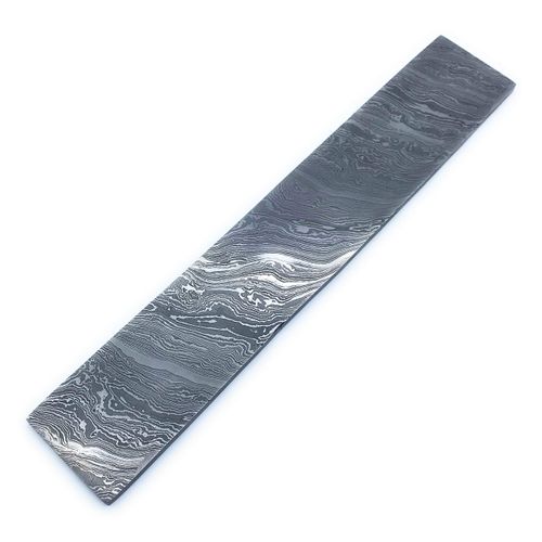 10" long custom handmade Damascus Steel blank billets with 2" width