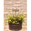 Garlic Herb Garden Plant Stake Marker