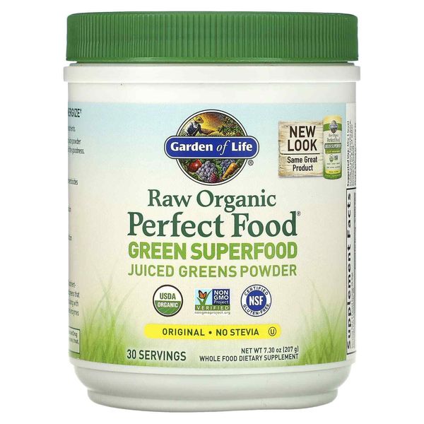 2 X Garden of Life, RAW Organic, Perfect Food, Green Superfood, Original, 7.30 o