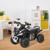 Kids Toy 4 Wheel Quad Foot-to-Floor Sliding Walking Car NO POWER 18-36M, Black