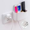 Remote Control Rack, Wall Storage, Remote Control Stand, Wall Storage, Organization, Rack, Multi-functional Storage Box, Remote Control, Smartphone, Small Items, Organization, Rack, No Drilling