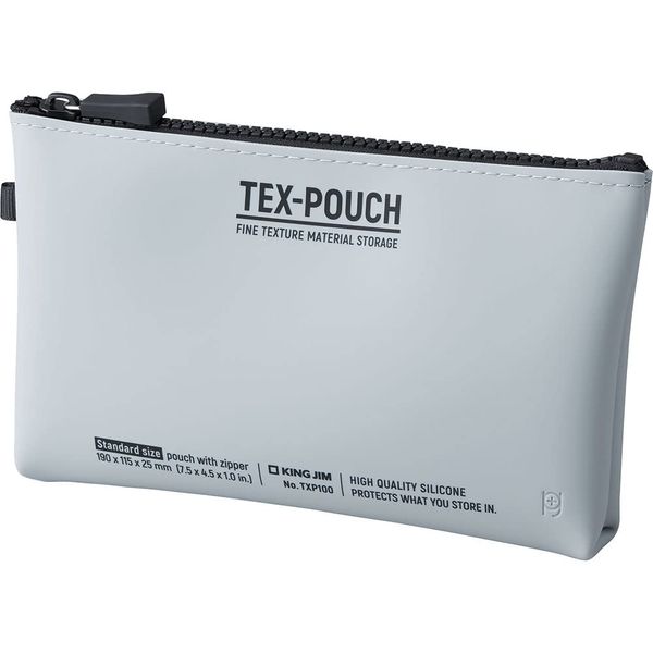 Kingjim TXP100 Cle Pouch Pouch Gray