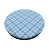 Cute Blue Green White Squares Pattern PopSockets Swappable PopGrip