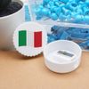 'Waving Italian Flag' Compact Pencil Sharpener (PS00039284)