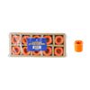 Mega Candles - Ceramic 1/2" Chime / Spell Candle Holder with Candles - OrangeSet