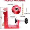 24x Pocket Hole Jig Drill Guide Master Kit Carpenter Joinery System Woodworking