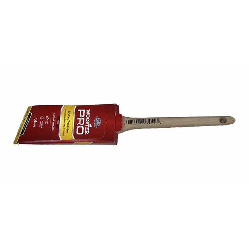 Wooster Pro Thin Angle Detail & Trim Paint Brush, Nylon/Polyester, 2-Inch