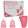 Enna Copa Menstrual T-M 2U+Caj Estiriliz