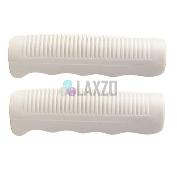 Oxford: Handlebar Grips Adult Finger - White