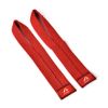 Chang's Power Grip Wrist Strap for Extra Grip Support Strength Training Deadlifting Weightlifting (Red)
