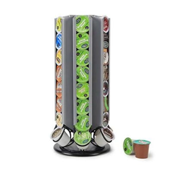 Keurig K-Cup Coffee Pod Holder Spinning Carousel Pod Organizer Holds 48 Cups