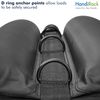 Universal Inflatable Soft Roof Rack Bars (Pair); Tie-Downs and Bow and Stern Lines Included; Carrier for Kayaks, Canoes, Surfboards and SUPs; Fits Cars and SUVs