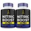 Nitric Boost Blood Flow Pills,  Male Supplement, Max Strength (2 Pack)